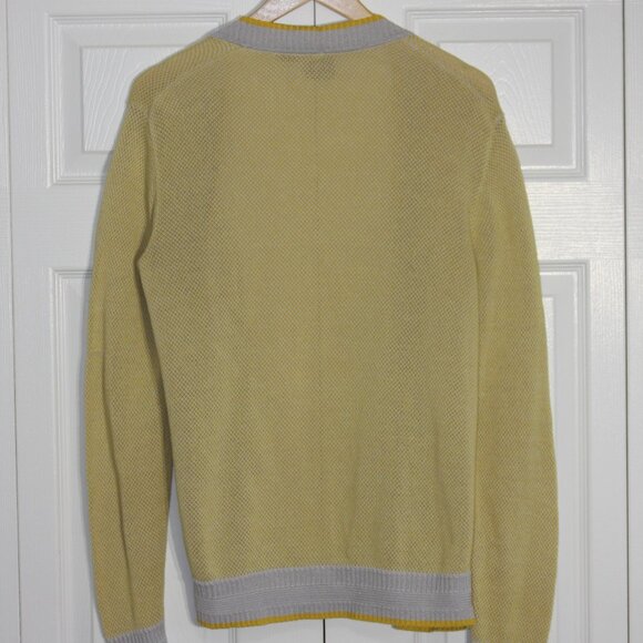 Armani Exchange cotton/linen cardigan medium - Picture 3 of 10